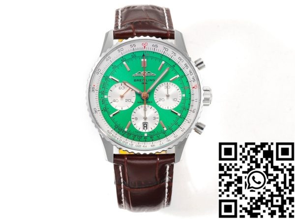 a1689251131909 8755 Breitling Navitimer B01 Хронограф AB0139211L1P1 41 мм 1:1 Лучшая версия BLS Factory