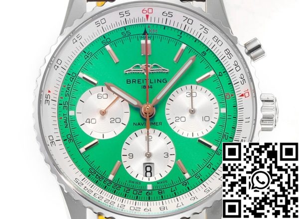 a1689251132464 2354 Breitling Navitimer B01 Хронограф AB0139211L1P1 41 мм 1:1 Лучшая версия BLS Factory