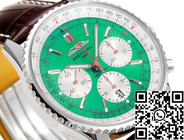 a1689251132865 0676 Breitling Navitimer B01 Хронограф AB0139211L1P1 41 мм 1:1 Лучшая версия BLS Factory