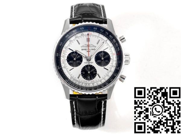 a1689251286878 0051 Breitling Navitimer B01 Chronograph AB0138241G1P1 43mm 1:1 Paras painos BLS Factory