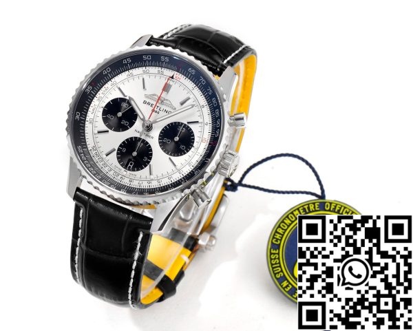 a1689251287285 4168 Breitling Navitimer B01 Chronograph AB0138241G1P1 43mm 1:1 Best Edition BLS Factory