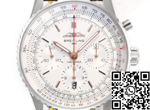 a1689251362983 5717 Breitling Navitimer B01 Chronograph AB0139211G1P1 41mm 1:1 Best Edition BLS Factory