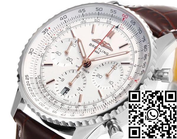 a1689251363182 3557 Breitling Navitimer B01 Cronógrafo AB0139211G1P1 41mm 1:1 Mejor Edición BLS Factory