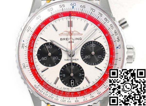 a1689251435270 8082 Breitling Navitimer B01 Cronógrafo AB01383B1G1P1 43mm 1:1 Mejor Edición BLS Fábrica