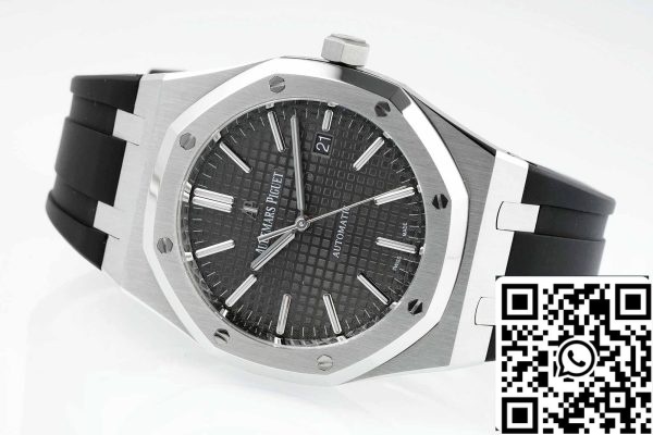 a1691730024896 4378 Audemars Piguet Royal Oak 15400OR APS Factory V3 1:1 Best Edition 3120 uurwerk Grijze wijzerplaat