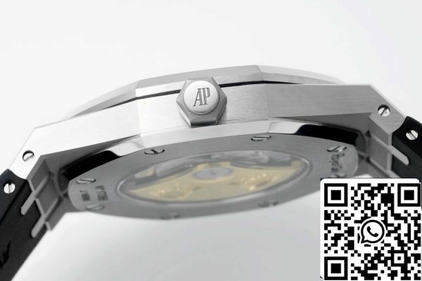 a1691730024900 2007 Audemars Piguet Royal Oak 15400OR APS Factory V3 1:1 Best Edition 3120 uurwerk Grijze wijzerplaat