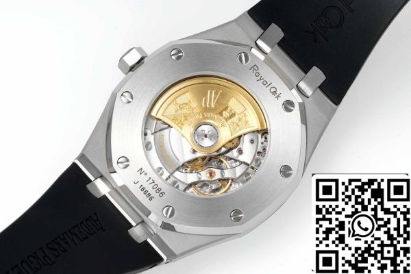 a1691730024901 1743 Audemars Piguet Royal Oak 15400OR APS Factory V3 1:1 Best Edition 3120 mechanizm szara tarcza