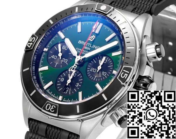 a1697113898122 1467 Breitling Super Chronomat B01 AB0136251L1S1 44mm BLS Fabriek 1:1 Beste Editie