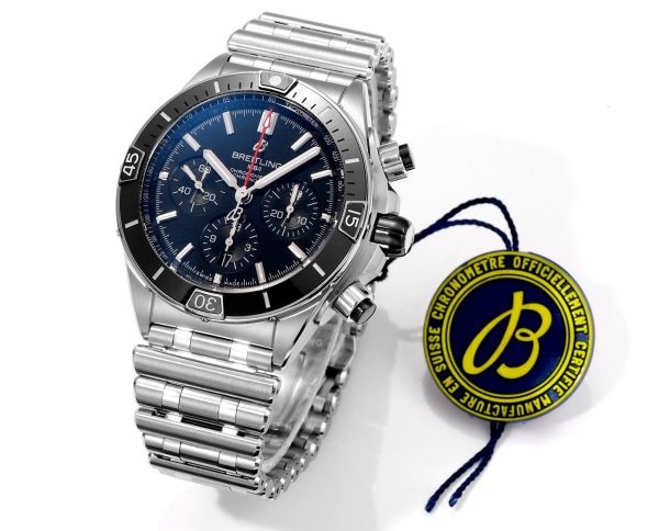 a1697114439346 4244 Breitling Super Chronomat B01 AB0134101C1A1 44mm BLS Factory 1:1 Best Edition