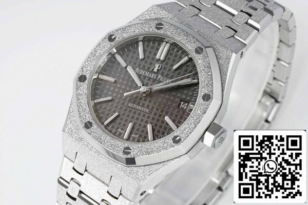 a1700158986659 5530 Audemars Piguet 15454 Frost Gold 1:1 best edition Grey dial