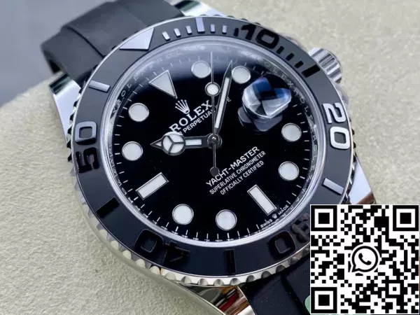 b4b79c71347a3e2 Rolex Yacht-Master 42 Schwarzes Zifferblatt M226659-0003 1:1 Best Edition AR Factory Counterweight Version