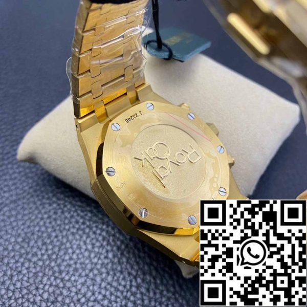 i1584097185 6195 6 Audemars Piguet Royal Oak 26331 1:1 Най-добро издание OM Фабрика черен набиране неръждаема стомана жълто злато