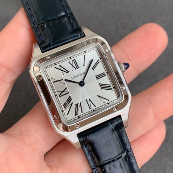 i1588063820 7390 1 Cartier Santos-Dumont WGSA0022 1:1 Best Edition F1 Factory ruostumattomasta teräksestä tapauksessa