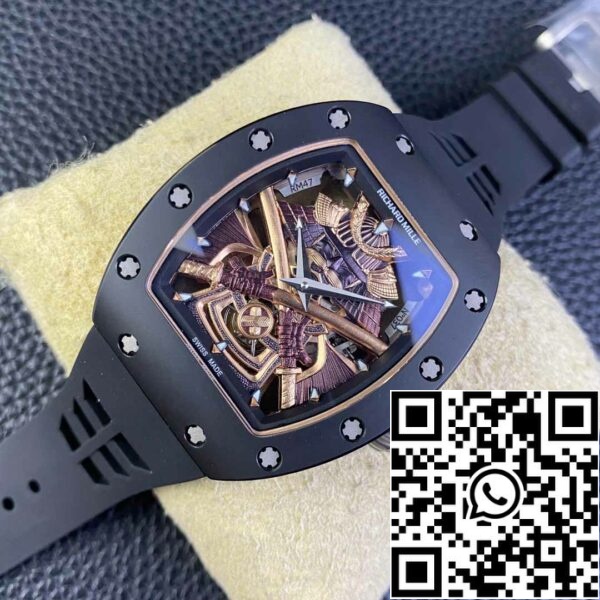 i1693659244 5669 2 Orologio Richard Mille The Time Of The Samurai RM 47 1:1 Best Edition YS Factory Tourbillon