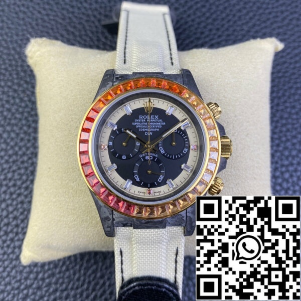 i1698680218 8030 0 Rolex Daytona Cosmograph Diw Custom Version 1:1 Best Edition Diw Factory Svart urtavla