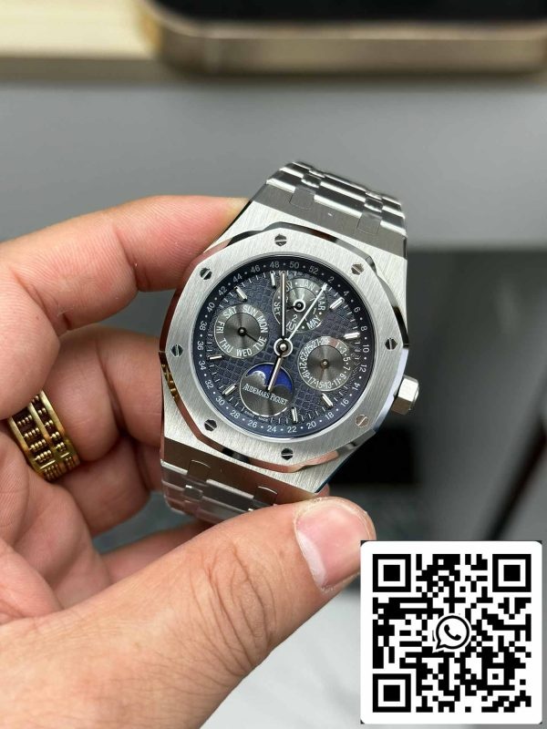 i1703663591 6281 0 Audemars Piguet Royal Oak 26574TI.OO.1220TI.01 BBR Factory 1:1 Best Edition Quadrante blu scuro