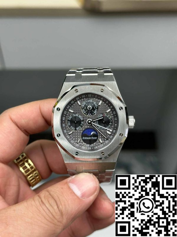 i1703663634 7 0 Audemars Piguet Royal Oak 26607BC.OO.1220BC.02 BBR Factory 1:1 Best Edition Cadran gris