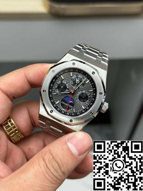 i1703663662 8032 0 Audemars Piguet Royal Oak 26609TI.OO.1220TI.01 BBR Factory 1:1 Mejor Edición Esfera Gris