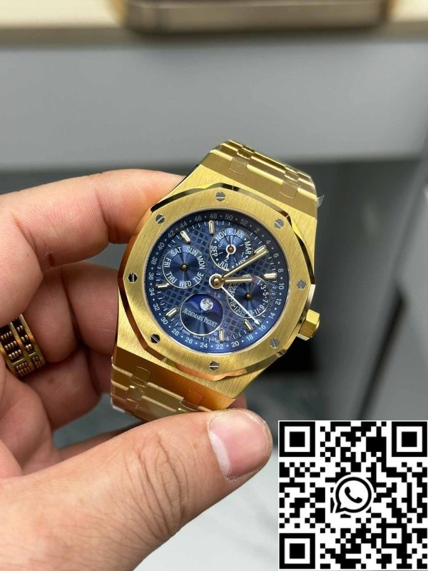 i1703663689 1356 0 Audemars Piguet Royal Oak 26574BA.OO.1220BA.01 1:1 Best Edition BBR Factory Μπλε καντράν