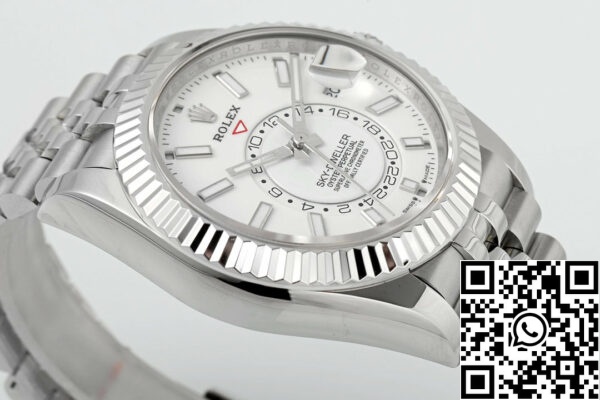 i1709973997 2033 3 Rolex Sky Dweller M326934-0002 1:1 Best Edition ZF Factory White Dial Newest Version 2024