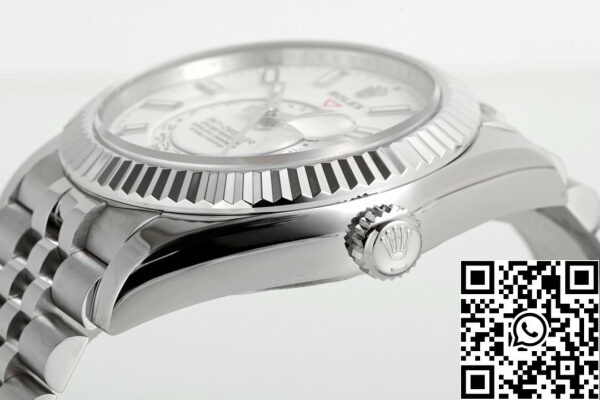 i1709973997 4092 4 Rolex Sky Dweller M326934-0002 1:1 Best Edition ZF Factory White Dial Newest Version 2024