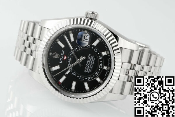 i1709974101 5574 5 Rolex Sky Dweller M336933-0004 1:1 Beste Editie ZF Fabriek Zwarte Wijzerplaat Nieuwste Versie 2024