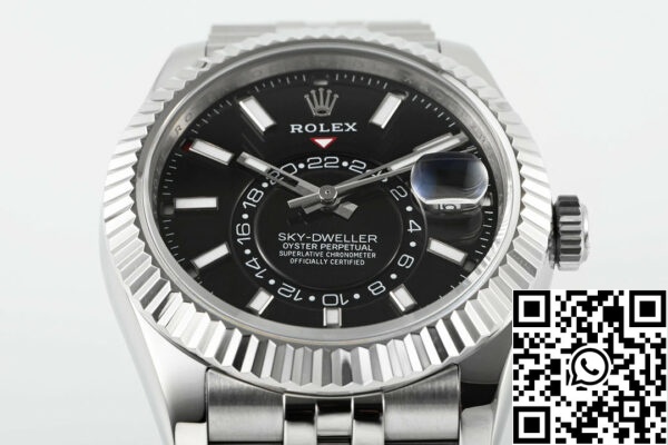 i1709974101 6179 2 Rolex Sky Dweller M336933-0004 1:1 Beste Editie ZF Fabriek Zwarte Wijzerplaat Nieuwste Versie 2024