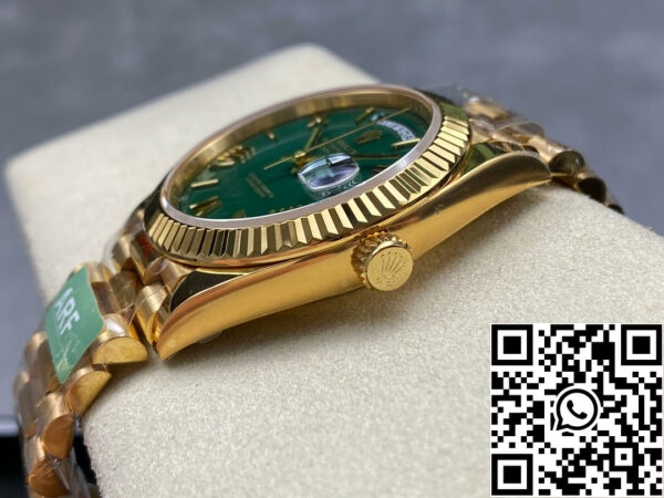 i1711829456 7334 8 Rolex Day Date 40 M228238-0061 Esfera Verde 1:1 Mejor Edición Movimiento AR Factory 3255