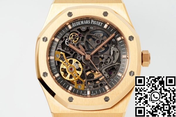 i1713341957 3904 0 Audemars Piguet Royal Oak 15407OR.OO.1220OR.01 1:1 Beste Editie ZF Fabriek Donkergrijze Wijzerplaat