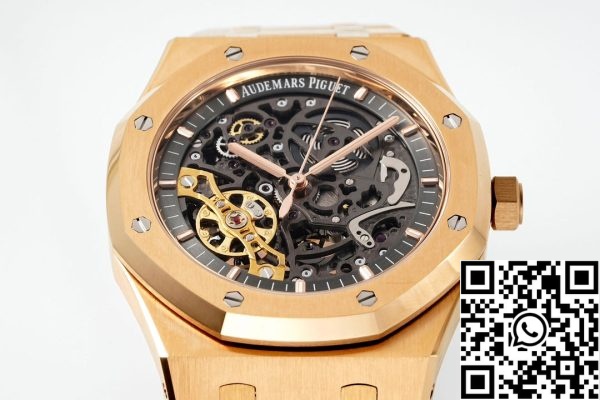 i1713341957 8597 0 Audemars Piguet Royal Oak 15407OR.OO.1220OR.01 1:1 Beste Editie ZF Fabriek Donkergrijze Wijzerplaat