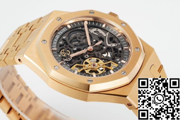 i1713341957 9827 0 Audemars Piguet Royal Oak 15407OR.OO.1220OR.01 1:1 Beste Editie ZF Fabriek Donkergrijze Wijzerplaat