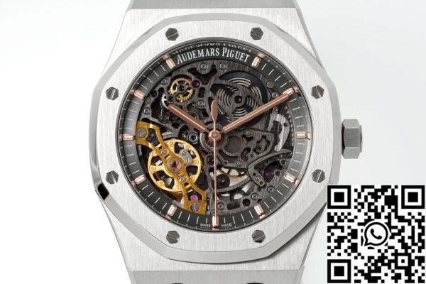 i1713341999 10 0 Audemars Piguet Royal Oak 15407ST.OO.1220ST.01 1:1 Best Edition ZF Factory Dark Grey Dial