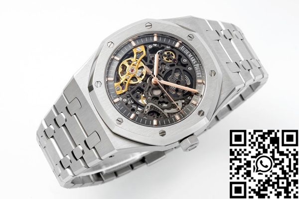 i1713341999 8508 0 Audemars Piguet Royal Oak 15407ST.OO.1220ST.01 1:1 Best Edition ZF Factory Dunkelgraues Zifferblatt