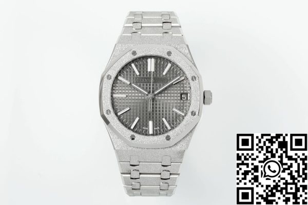 i1714018530 1861 7 Audemars Piguet Royal Oak 15510ST.OO.1320ST.10 Frosted Gold 1:1 Best Edition APS tehdas