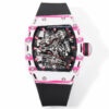 i1715076738 5714 6 Richard Mille Bubba Watson Tourbillon RM38-02 1:1 Best Edition Bracelet caoutchouc noir