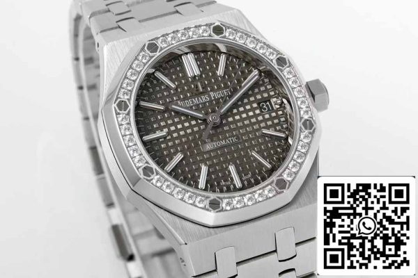 i1716536389 5926 4 Audemars Piguet 15451st.Zz.1256st.02 IP Factory 1:1 Best Edition szürke számlapú széria