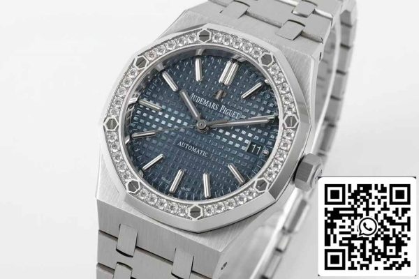 i1716536406 4538 7 Audemars Piguet 15451st.Zz.1256st.03 IP Factory 1:1 Best Edition sininen kellotaulu