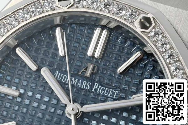 i1716536406 6958 0 Audemars Piguet 15451st.Zz.1256st.03 IP Factory 1:1 Best Edition Sininen kellotaulu