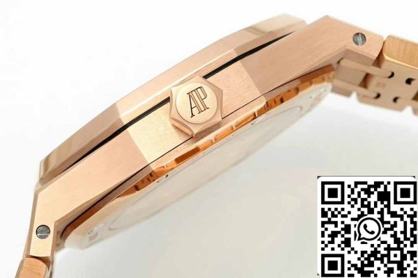 i1716536438 4182 0 Audemars Piguet 15451OR.ZZ.1256OR.01 IP Factory 1:1 Best Edition Vit urtavla Roséguld