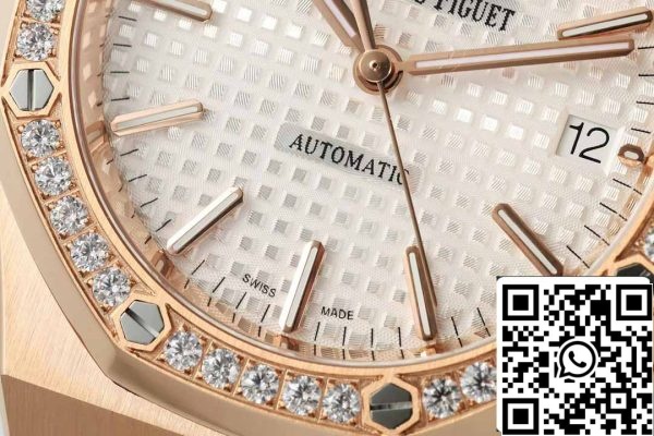 i1716536438 7218 2 Audemars Piguet 15451OR.ZZ.1256OR.01 IP Factory 1:1 Best Edition White Dial Rose Gold