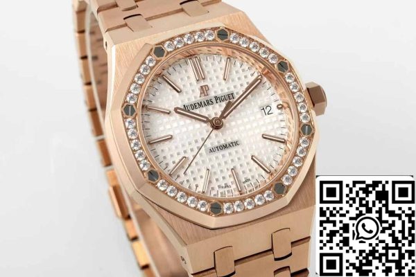 i1716536438 7569 3 Audemars Piguet 15451OR.ZZ.1256OR.01 IP Factory 1:1 Best Edition Vit urtavla Roséguld