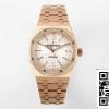 i1716536438 9267 7 Audemars Piguet 15451OR.ZZ.1256OR.01 IP Factory 1:1 Best Edition Weißes Zifferblatt Rose Gold