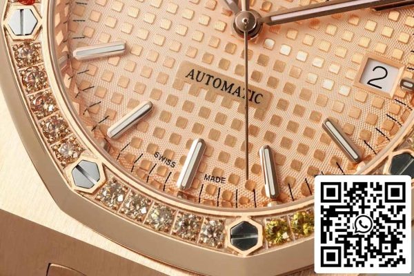 i1716536504 9668 7 Audemars Piguet 15451OR.YY.1256OR.01 IP Factory 1:1 Best Edition Rainbown Bezel