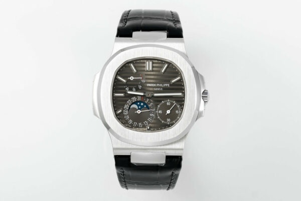 i1716628591 2253 6 Patek Philippe Nautilus 5712 PP5712GR 1:1 Beste Editie PPF V2 Fabrieks Grijze Wijzerplaat