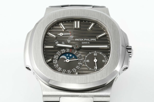 i1716628591 3364 4 Patek Philippe Nautilus 5712 PP5712GR 1:1 Best Edition PPF V2 Factory Quadrante grigio