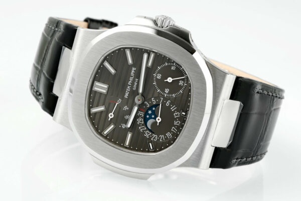 i1716628591 7960 5 Patek Philippe Nautilus 5712 PP5712GR 1:1 Best Edition PPF V2 Factory Grå urtavla