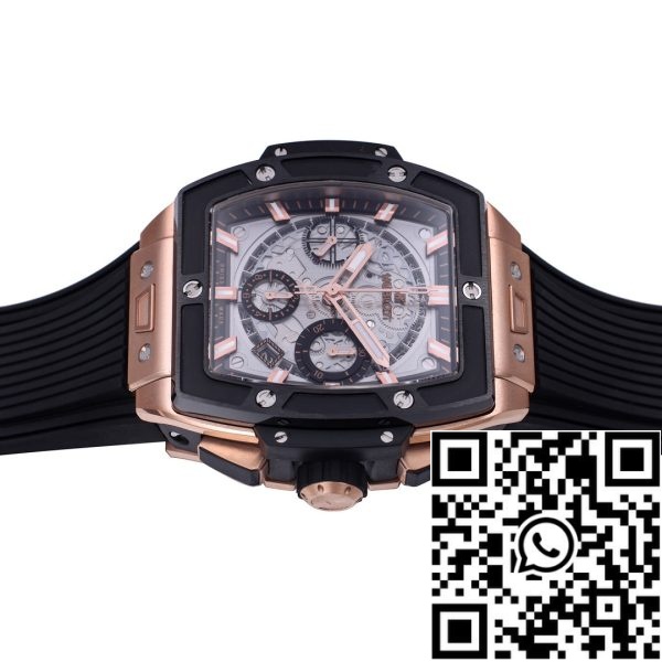 i17189801 2758 5 Hublot Big Bang Titanium 641.OM.0183.LR 1:1 Beste Editon BBF Fabrieksroze Goud Grijze Wijzerplaat Zwart