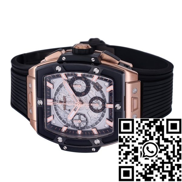 i17189801 4992 2 Hublot Big Bang Titanium 641.OM.0183.LR 1:1 Best Editon BBF Fabrieksroze Goud Grijze Wijzerplaat Zwart