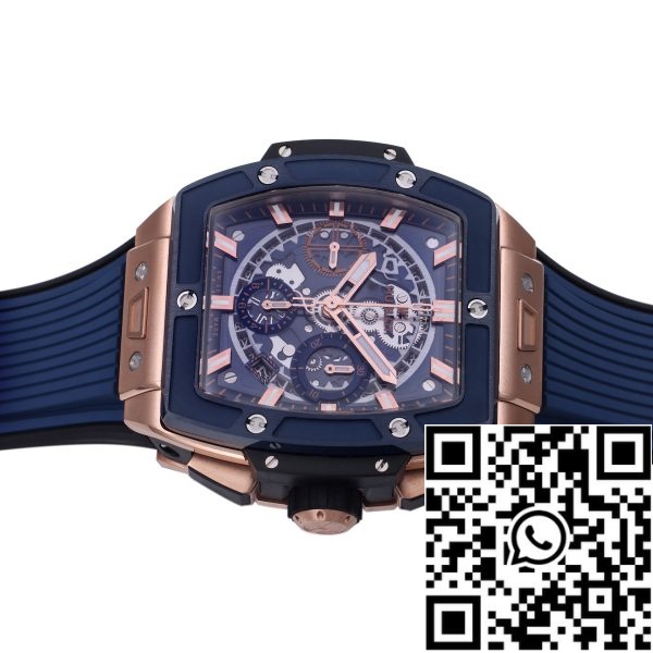 i1718190164 9459 0 Hublot Big Bang Titanio 642.OX.7180.RX 1:1 Best Editon BBF Factory Oro Rosa Quadrante Blu