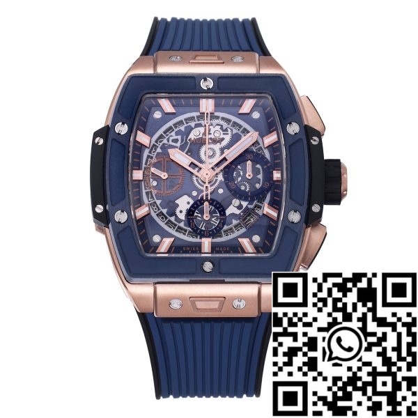 i1718190164 9616 0 Hublot Big Bang Titanium 642.OX.7180.RX 1:1 Best Editon BBF Factory Rose Gold Blue Dial